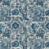 Printed Cotton - Ocean Voyage - 006 - Cream