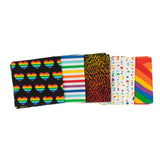 Paquet de pré-coupés - 18 x 21 po (46 x 52 cm) - 004 - Multicoleur