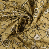 Printed Cotton - Sailing Away - 009 - Golden