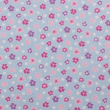 Printed Cotton - Lace garden - 007 - Perwinkle
