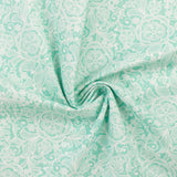 Printed Cotton - Lace garden - 009 - Spearmint