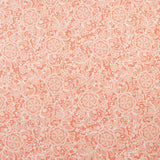 Printed Cotton - Lace garden - 010 - Tangerine