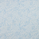 Coton imprimé - Dentelle de Jardin - 011 - Pervenche