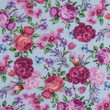 Coton imprimé - Prendre le thé - 002 - Blue Ciel