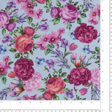 Coton imprimé - Prendre le thé - 002 - Blue Ciel