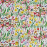 Coton imprimé - Prendre le thé - 006 - Blanc