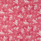Coton imprimé - <Cowgirl> -  002 - Rose