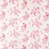 Coton imprimé - <Cowgirl> - 003 - Blanc