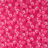 Printed Cotton - Cowgirl - 004 - Pink