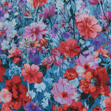 Printed Cotton - Floral Fields - 002 - Blue