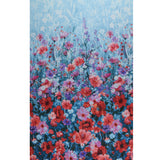 Printed Cotton - Floral Fields - 002 - Blue