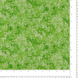 Coton imprimé - Champs fleuris - 008 - Vert