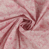 Coton imprimé - Champs fleuris - 009 - Rose