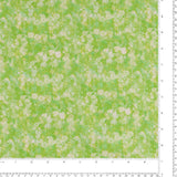 Coton imprimé - Champs fleuris - 011 - Vert