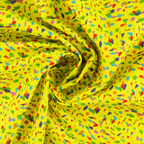 Printed Cotton - CONFETTI - 001 - Yellow