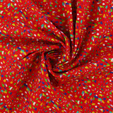 Coton Imprimé - CONFETTI - 003 - Rouge