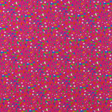 Coton Imprimé - CONFETTI - 004 - Fuschia