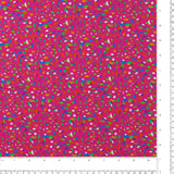 Coton Imprimé - CONFETTI - 004 - Fuschia
