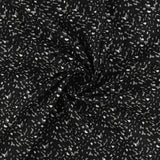 Printed Cotton - CONFETTI - 006 - Black