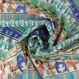 Printed Cotton - 1-2-3 Animal Coordinates - 004 - Multicolor
