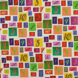 Printed Cotton - 1-2-3 Animal Coordinates - 006 - Multicolor