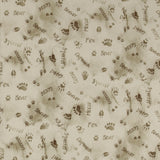 Coton imprimé - 1-2-3 animaux coordonnés - 007 - Naturel