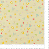 Coordinate Printed Cotton - BABY BUDDIES - 005 - Light Yellow