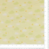 Coton Imprimé Coordonné - COPAINS DE BÉBÉ - 006 - Jaune Pâle