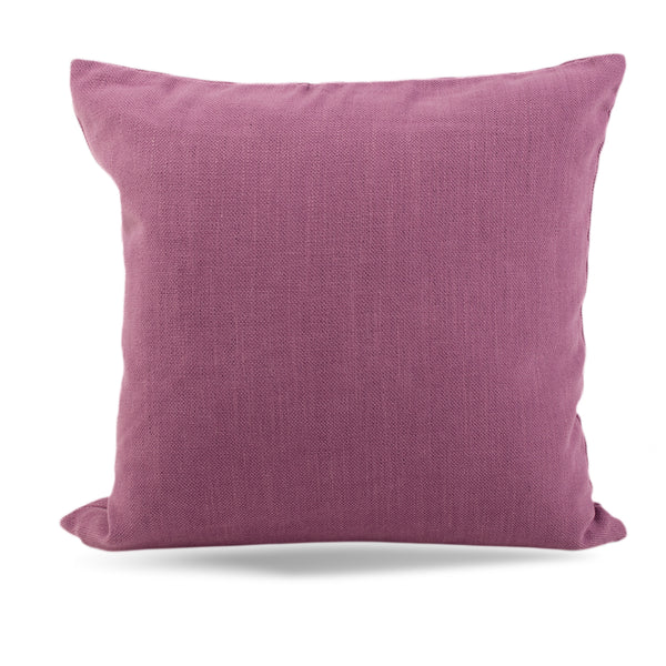 Decorative cushion cover - Abra -Mulberry - 17 x 17''