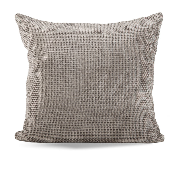 Decorative cushion cover - Rowe -Taupe - 17 x 17''
