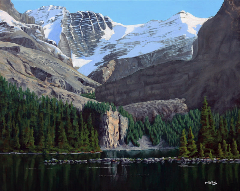 Lake O-Hara_StellaPurdy 24x30 Acrylic Fabric Studio Uploads 1733583549-2637