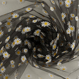 Tulle marguerite - Noir