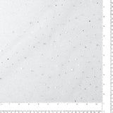 Sparkling tulle with glittery dots - 000 - White