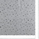 Sparkling tulle with glittery dots - 001 - Black