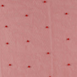 Tulle perlé - 312 - Rouge