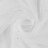Tulle perlé - 000 - Blanc