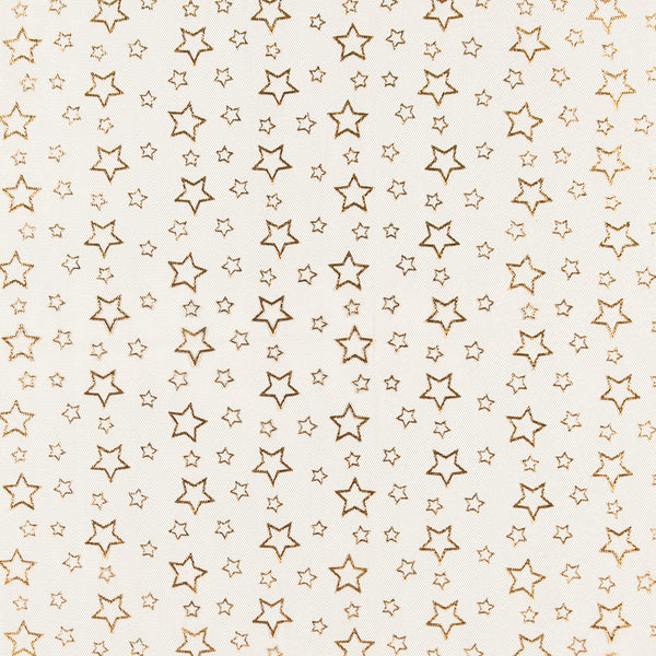 Tulle étoilé - Noir/Or