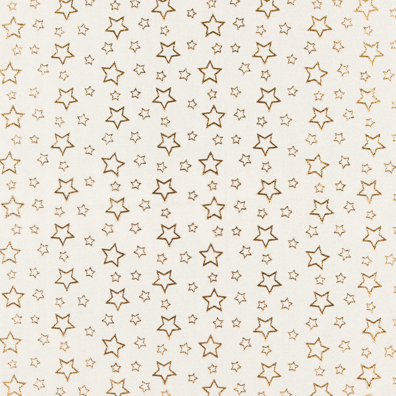 Tulle étoilé - Noir/Or