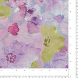 Chiffon Imprimé - ELEGANZA - 004 - Rose