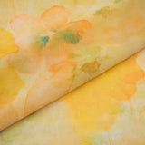 Printed Chiffon - ELEGANZA - 003 - Soft banana