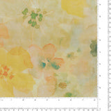 Printed Chiffon - ELEGANZA - 003 - Soft banana