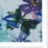 Printed Chiffon - ELEGANZA - 005 - Aqua