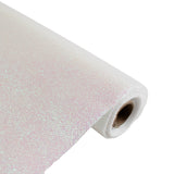 Glitter Table Runner - White