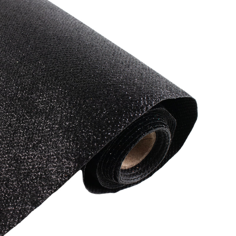 Glitter Table Runner - Black