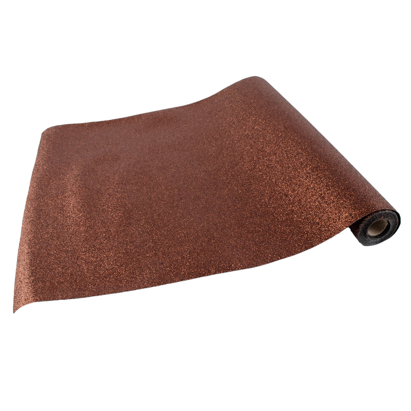 Glitter Table Runner - Brown