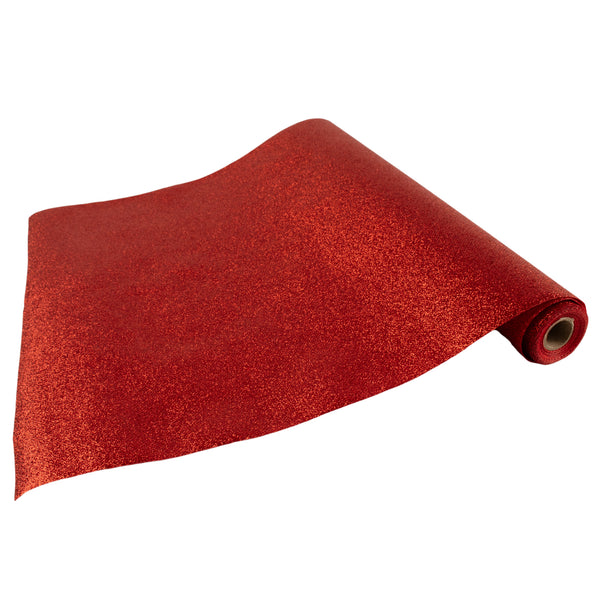 Glitter Table Runner - Red