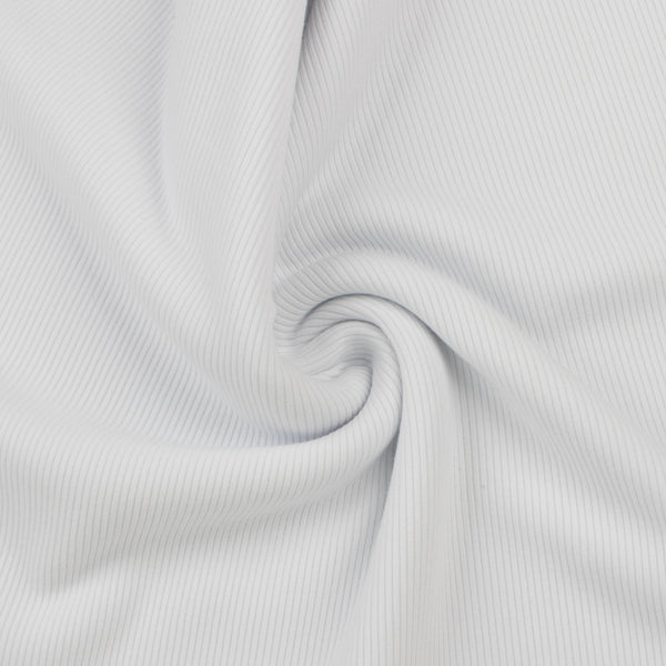 Tricot côte - 2x2 - 001 - Blanc