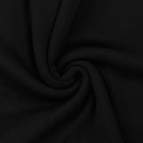 Sports Rib - 2x2 - 002 - Black