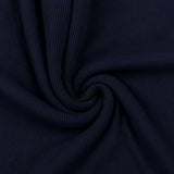 Tricot côte - 2x2 - 004 - Marine