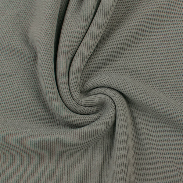 Tricot côte - 2x2 - 005 - Gris